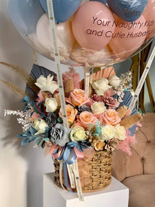 "Coral" | Jumbo Grande Hot Air Balloon