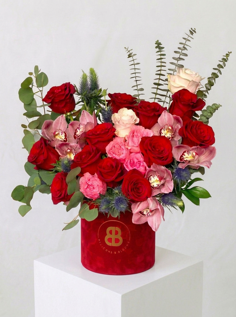 Scarlet Blush Bloom Box