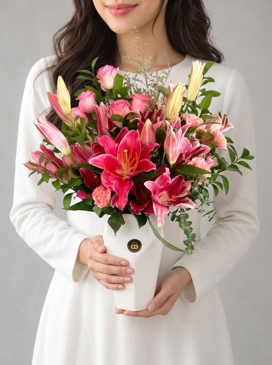 Starlight Lily Vase