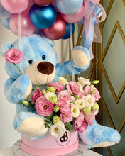 Load image into Gallery viewer, &quot;Sky Blue Bear&quot; | Hot Air Balloon Cloud
