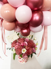 Load image into Gallery viewer, &quot;Hot Pink&quot; | Hot Air Balloon Cloud with Fresh Flower

