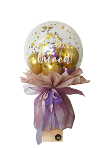 “Queen” | Jumbo Balloon Bouquet