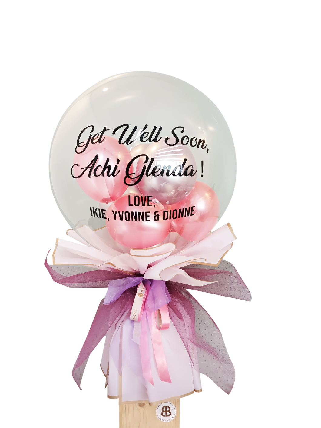 “Rosey” | Jumbo Balloon Bouquet