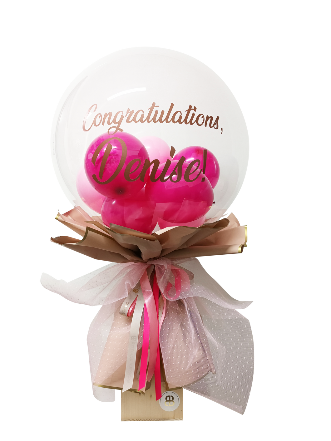 “Denise” | Jumbo Balloon Bouquet