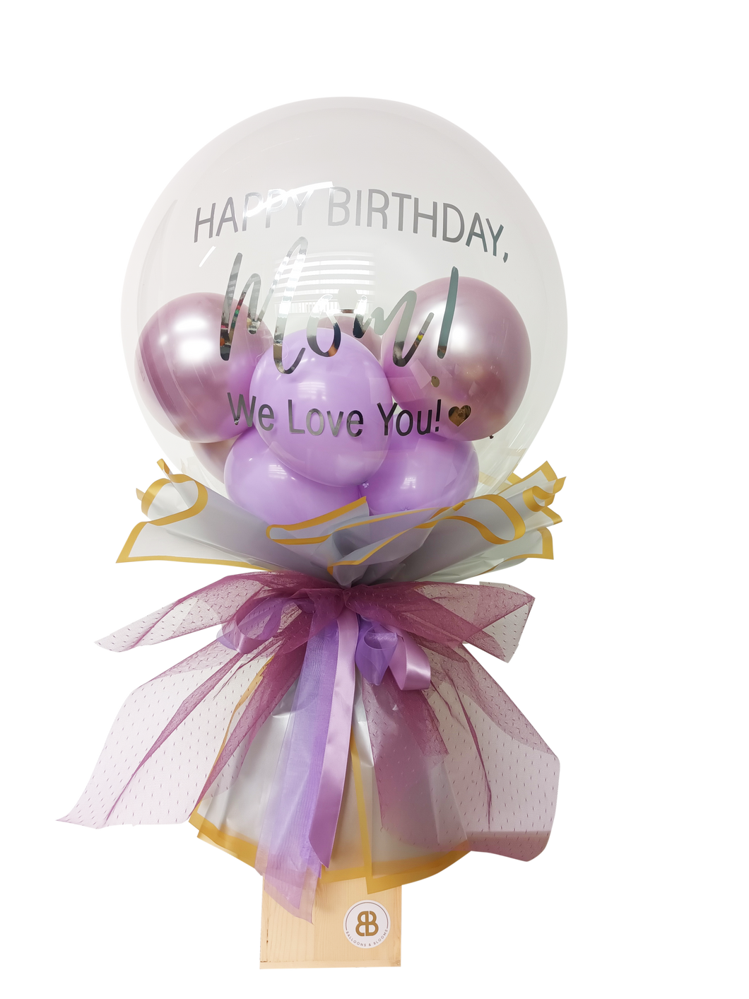 “Lavender” | Jumbo Balloon Bouquet
