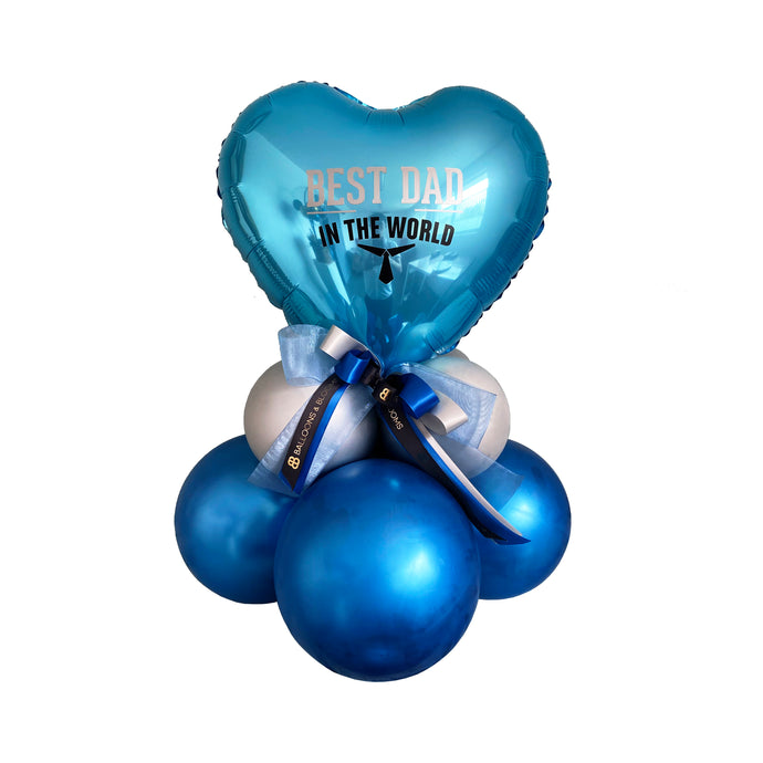 Love Balloon Set | Blue Balloon Cloud | Balloons & Blooms