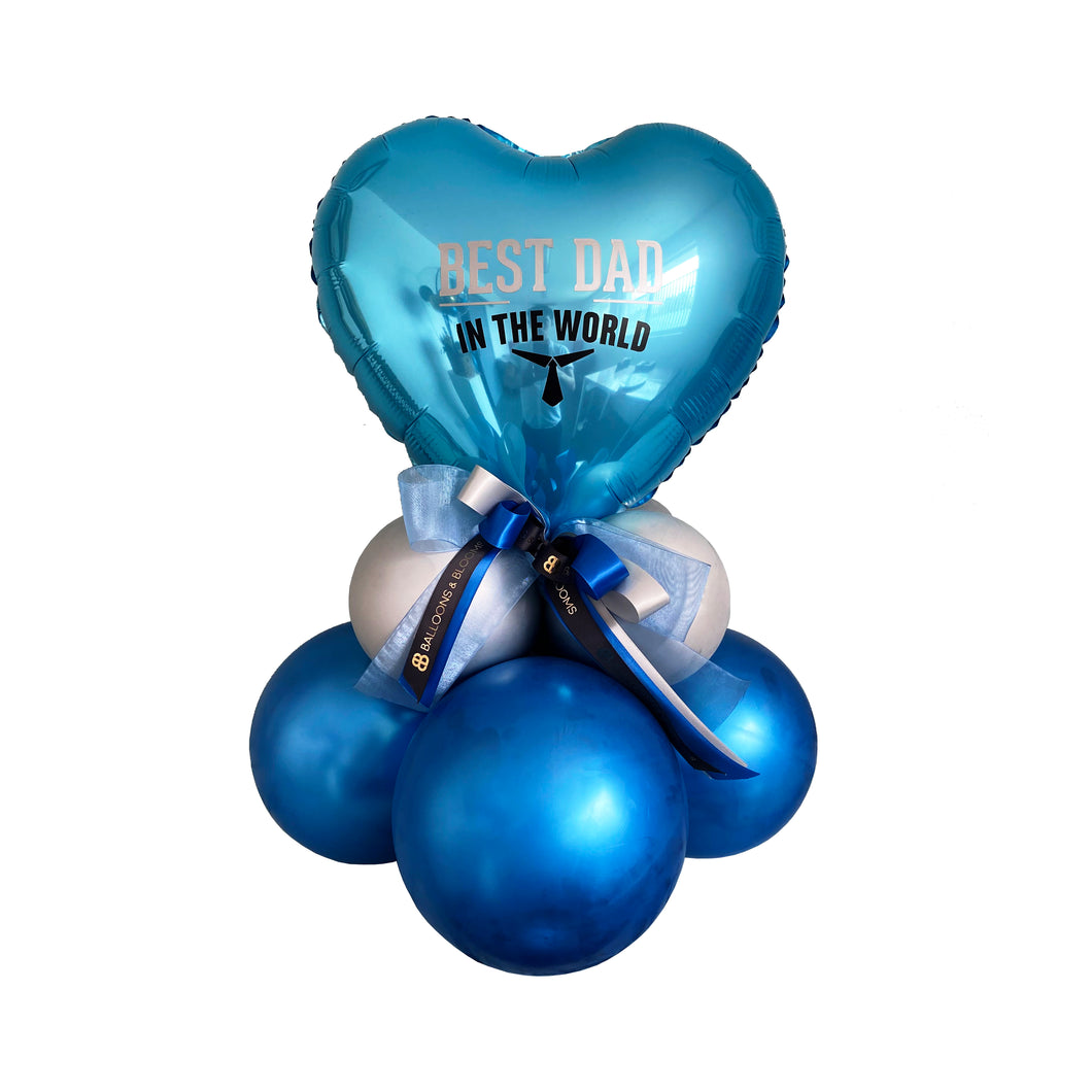 Love Balloon Set | Blue Balloon Cloud | Balloons & Blooms