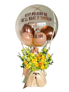 Jumbo Floral Balloon | Unique Floral Balloon | Balloons & Blooms